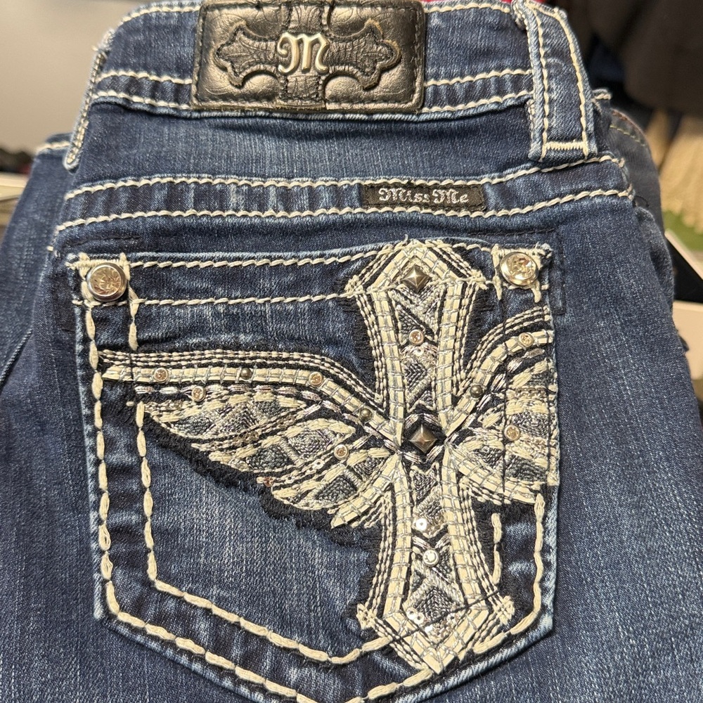 Miss Me Indigo Boot Cut Jeans